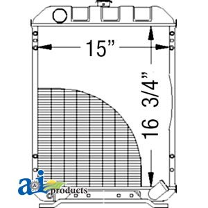 CJD0111    Radiator---Replaces M804383